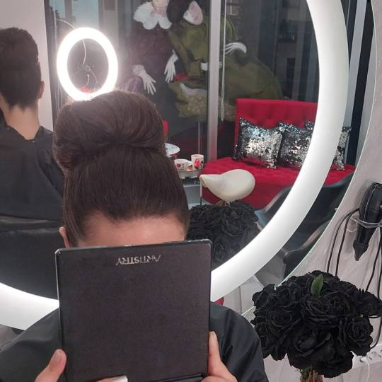 New look by Vesna #beograd Venčana frizura