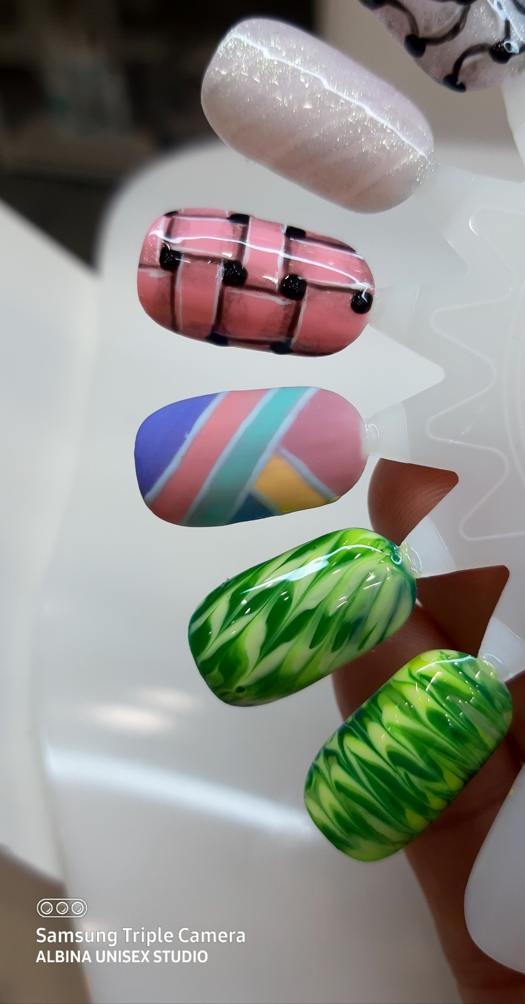 Albina Unisex Studio Lepote #temerin Ukrašavanje noktiju Nail art - 1 nokat