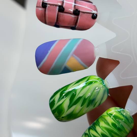 Albina Unisex Studio Lepote #temerin Ukrašavanje noktiju Nail art - 1 nokat
