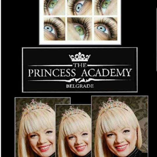 The Princess Academy #beograd Nadogradnja trepavica Nadogradnja svilenih trepavica - 1 na 1