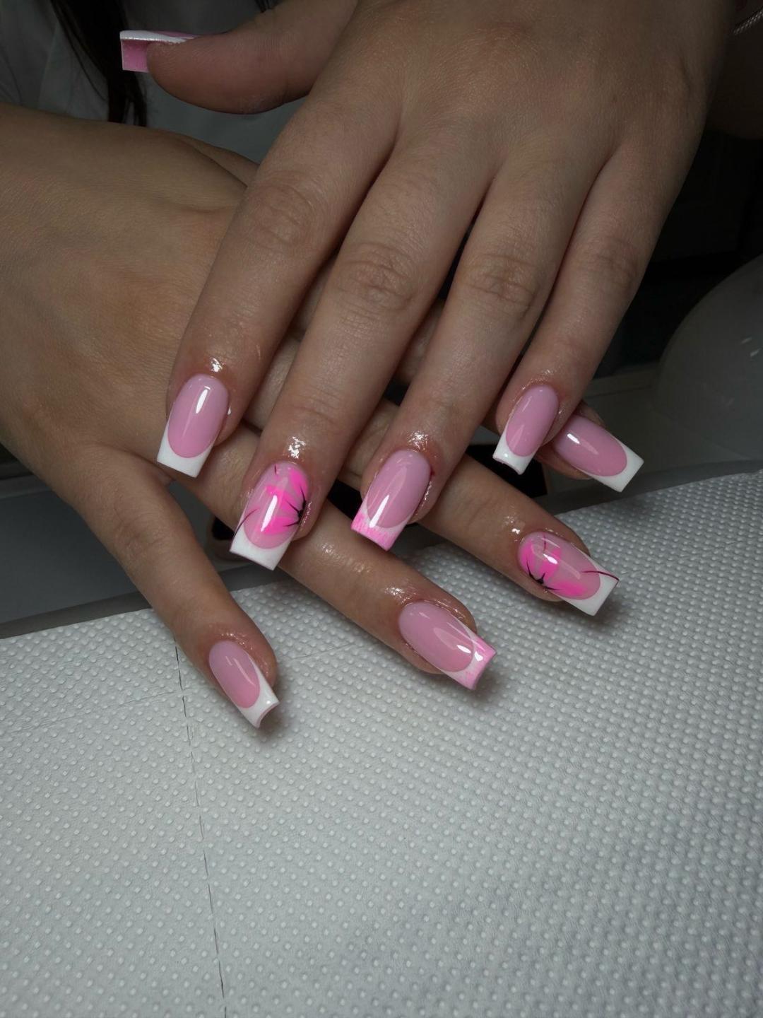 Korekcija noktiju salonski rad - M dužina - Sneža Nails, Beograd Izlivanje noktiju Nokti Izlivanje noktiju, Beograd, Novi Beograd Stari Merkator