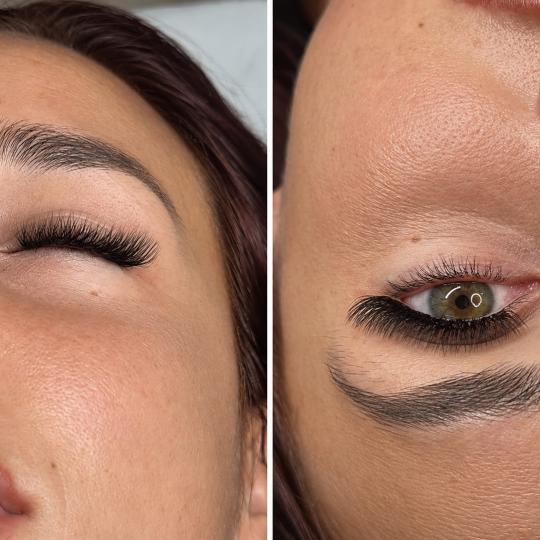 MB Studio #beograd Nadogradnja trepavica Nadogradnja svilenih trepavica - L lashes