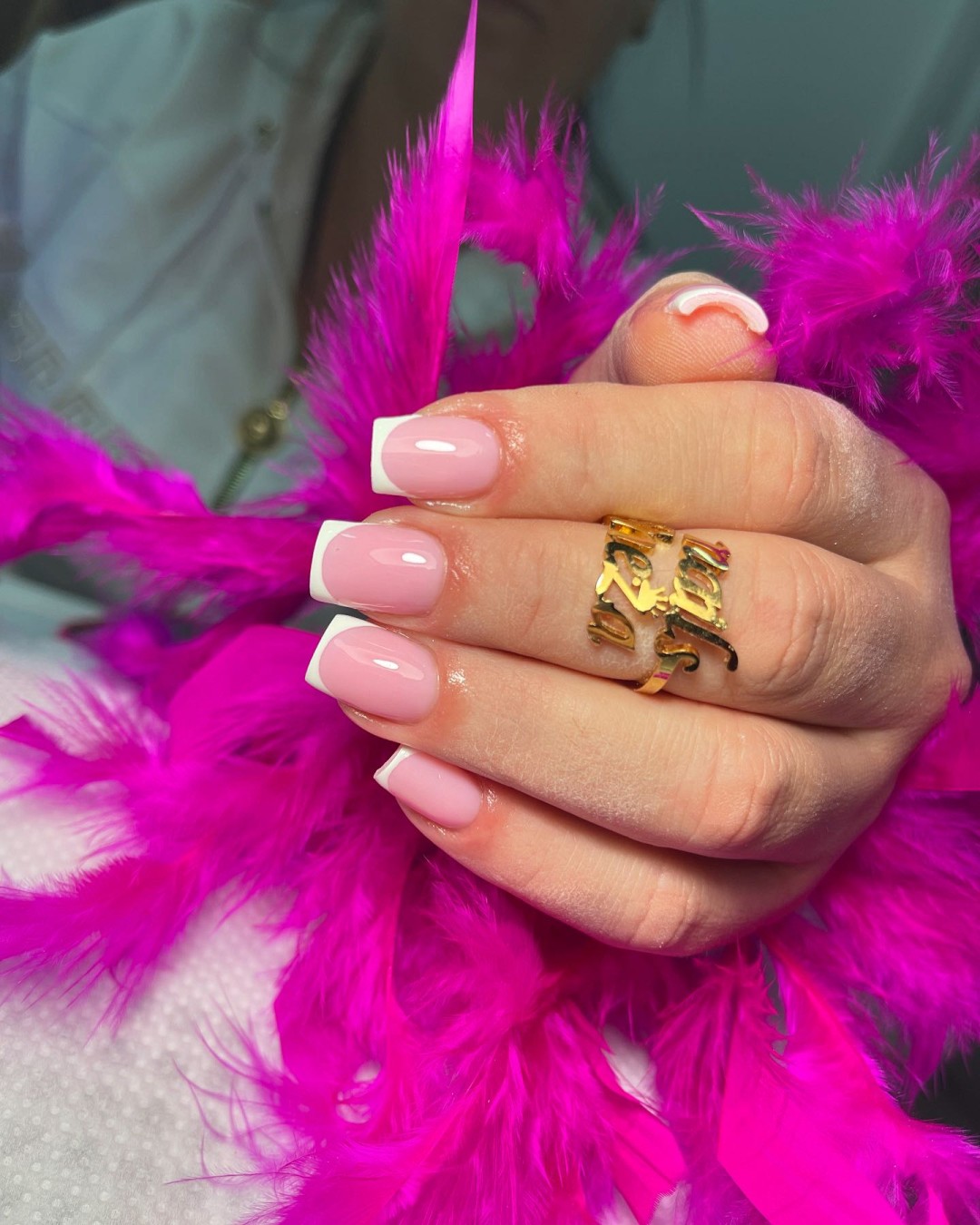 Sneža Nails #beograd Izlivanje noktiju Korekcija noktiju salonski rad - S dužina