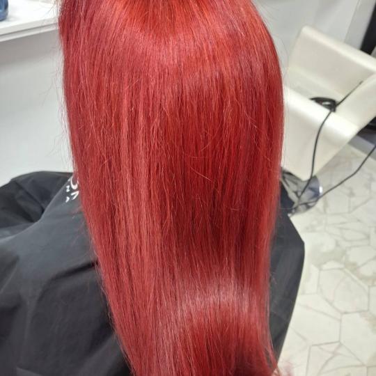 Bella Nova #beograd Farbanje kose Farbanje cele dužine - kosa preko polovine leđa