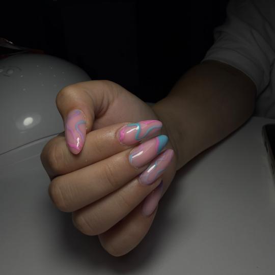 Beauty nails - Zemun #beograd Izlivanje noktiju Izlivanje noktiju gelom - M dužina Nokti