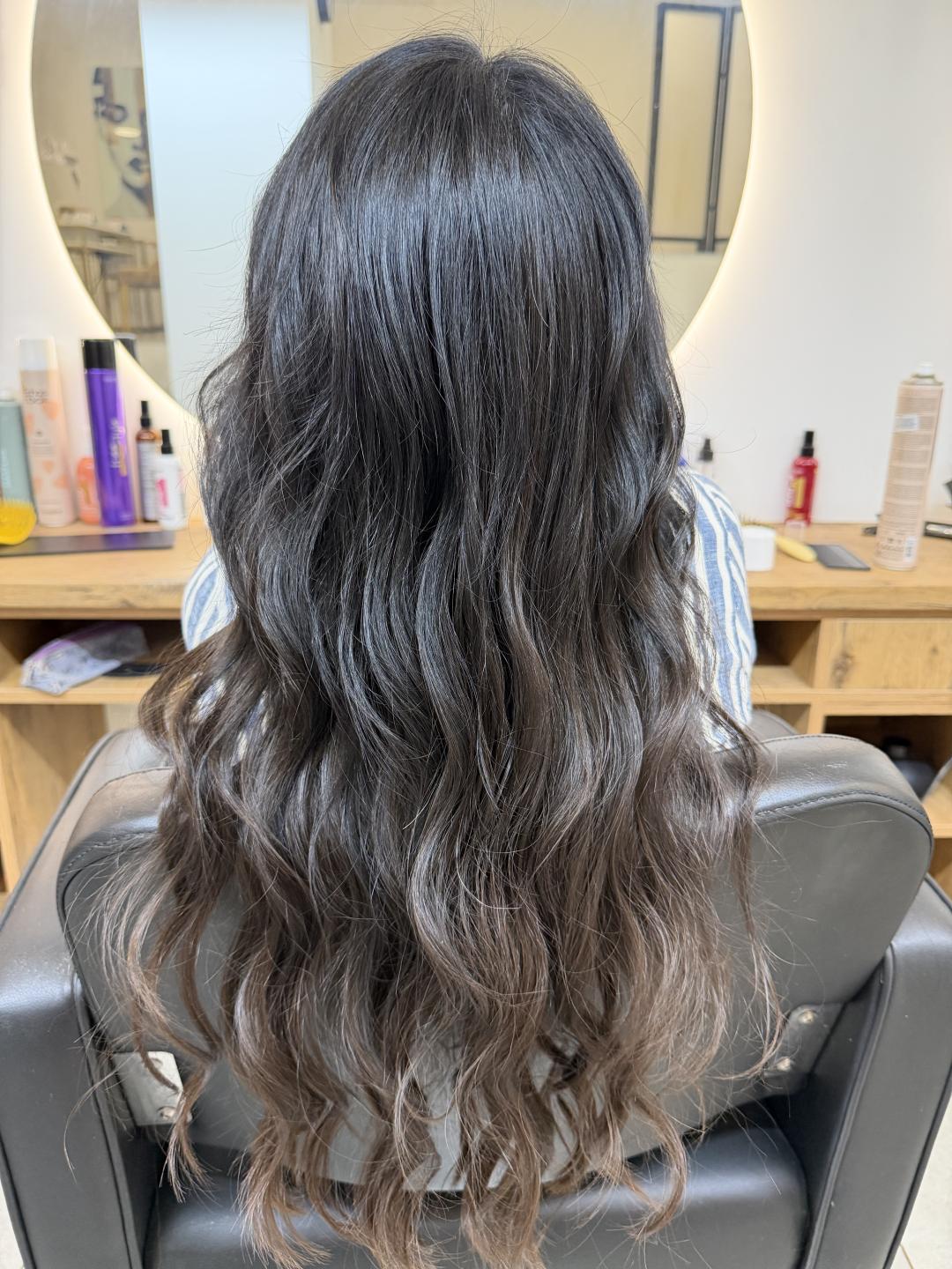 Studio Eleven Ladies&Gentlemen #beograd Feniranje i stilizovanje Feniranje na talase - duga kosa