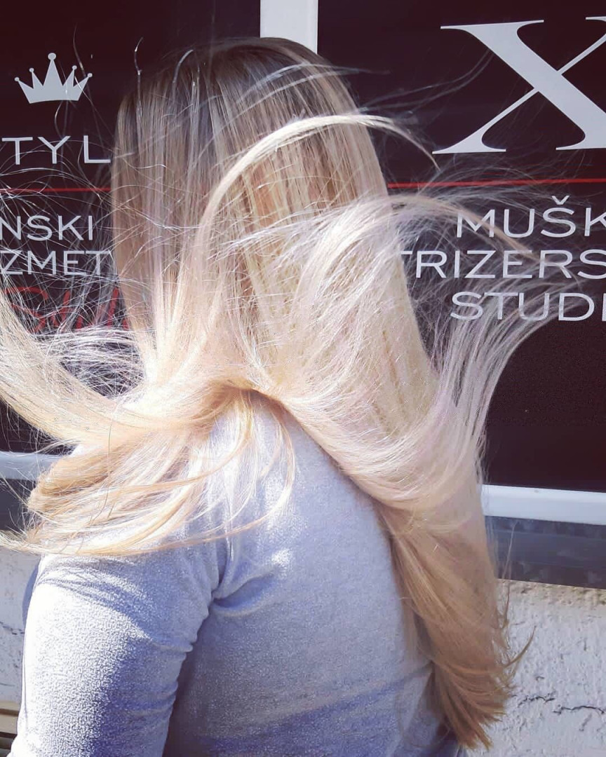 X Style #novisad Ombre, sombre, balayage Balayage + preliv  - ekstra duga / duga i gusta kosa
