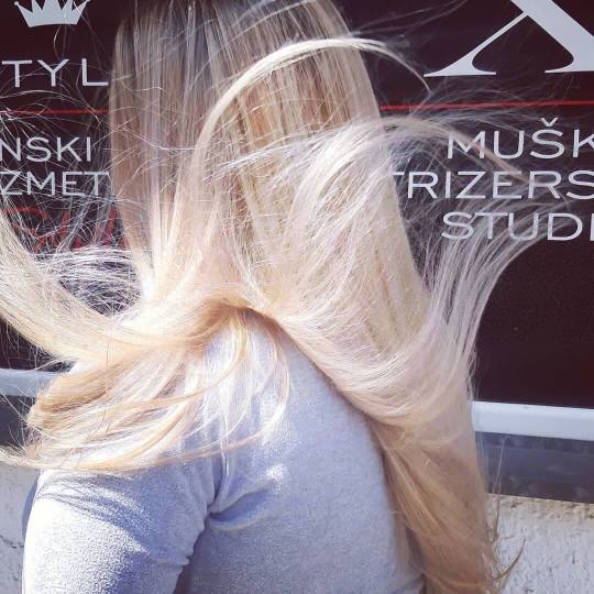 X Style #novisad Ombre, sombre, balayage Balayage + preliv  - ekstra duga / duga i gusta kosa