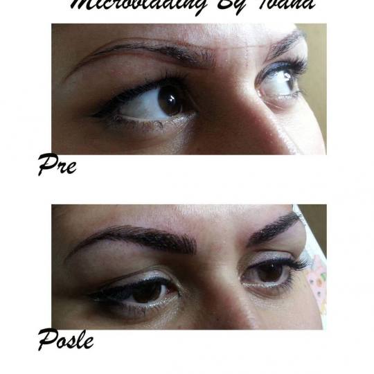 Vorrei #beograd Trajna šminka microblading Japansko iscrtavanje obrva + prva korekcija Uslugu je po