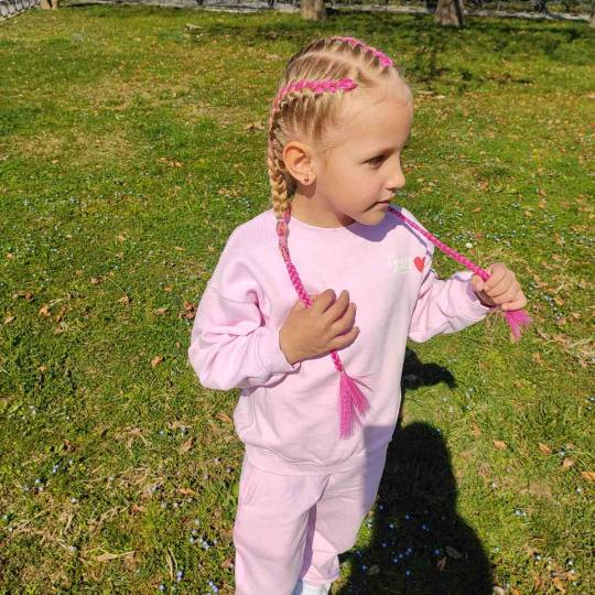 Lepi - 1 037 #krusevac Uvijanje, lokne i talasi Dve pletenice u boji