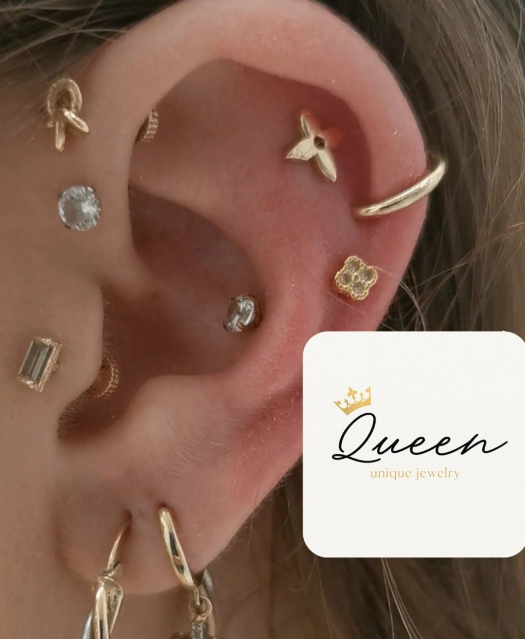 Pirsing - forward helix - Queen, Beograd Ostalo Wellness Ostalo, Beograd, Centar, Stari grad, Dorćol