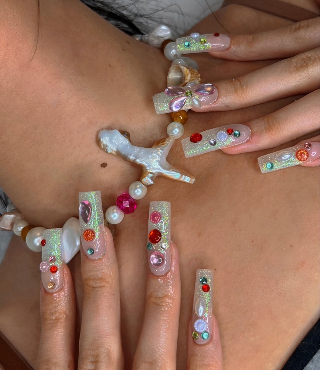 Nail Care House #beograd Izlivanje noktiju Izlivanje noktiju gelom - L dužina