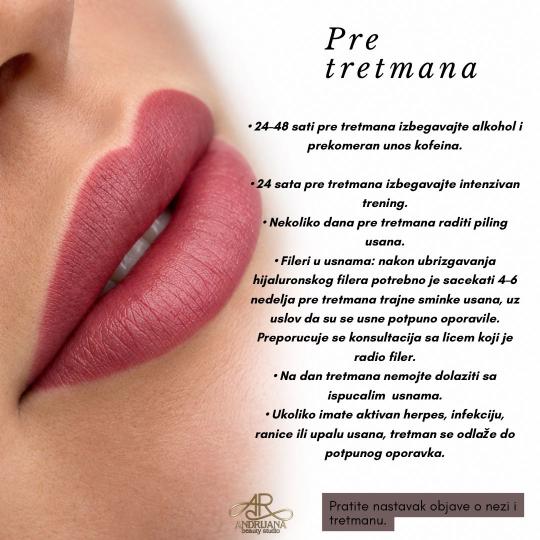 Andrijana beauty studio #nis Trajna šminka Trajna šminka usana - Libello lips
