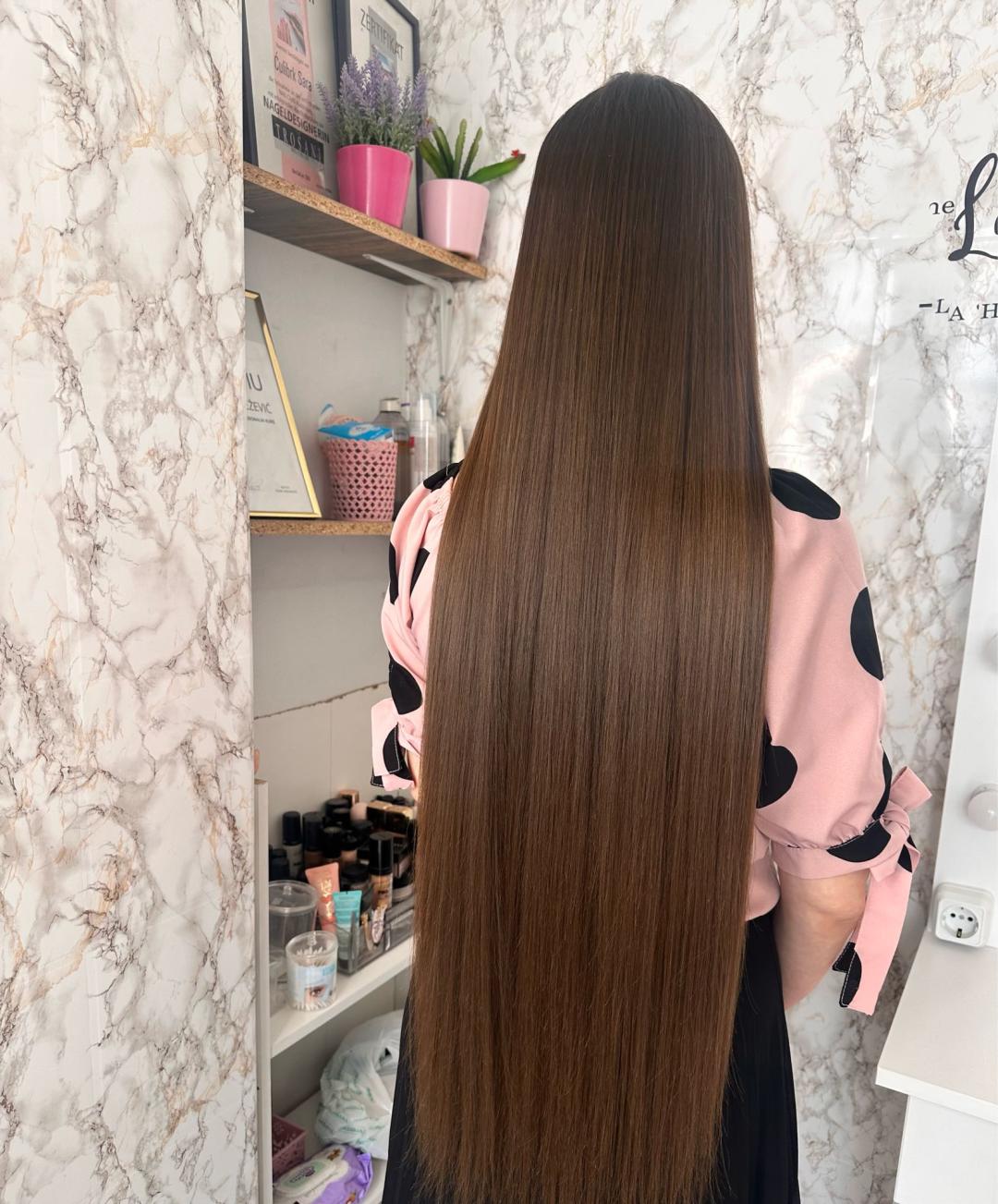 Feniranje na ravno - ekstra duga kosa - Beauty house by Marina, Novi Sad Feniranje i stilizovanje Frizerski saloni Feniranje i stilizovanje, Novi Sad, Sajmište, Detelinara, Banatić