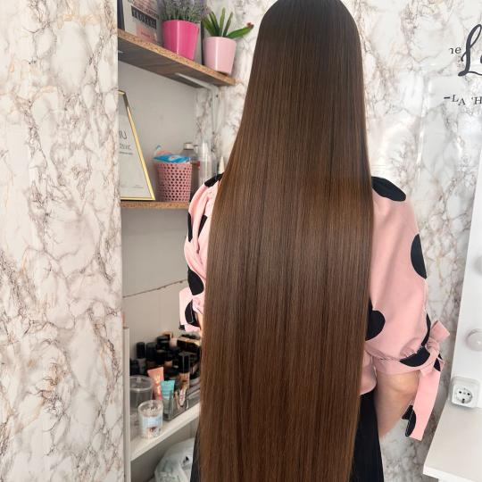 Beauty house by Marina #novisad Feniranje i stilizovanje Feniranje na ravno - ekstra duga kosa