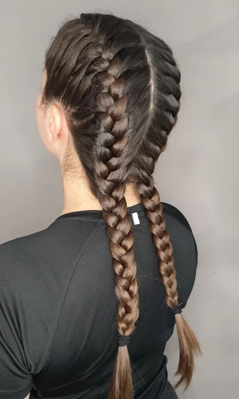 Beauty salon XL Lady #beograd Pletenice, kike, punđe Riblja kost - 2 komada