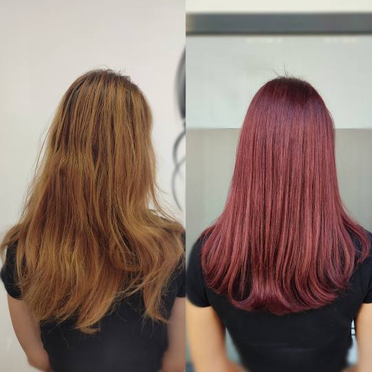Infinity Hair #novisad Farbanje kose Farbanje cele dužine (profesionalna farba) - duga kosa