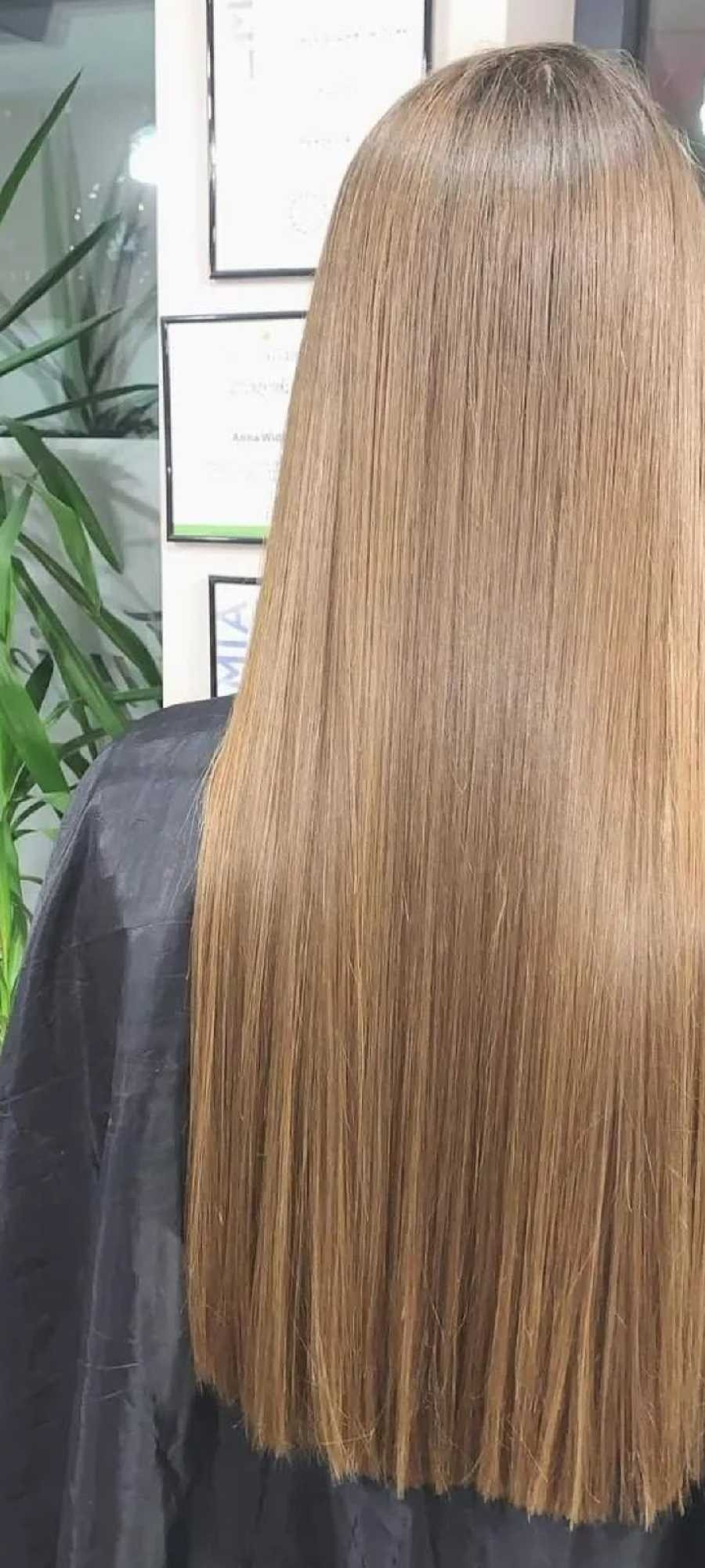 TeoS - Zemun #beograd Keratinski tretmani Keratinsko ispravljanje kose / keratinska nega bez ispravljanja - duga kosa