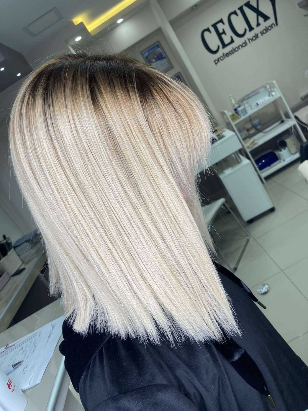Cecix #beograd Ombre, sombre, balayage Balayage / Ombre / nijansiranje + preliv - poluduga kosa