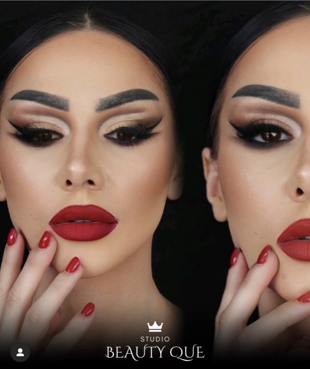 Studio Beauty Que #beograd Make-up / šminkanje Profesionalno šminkanje - večernja šminka