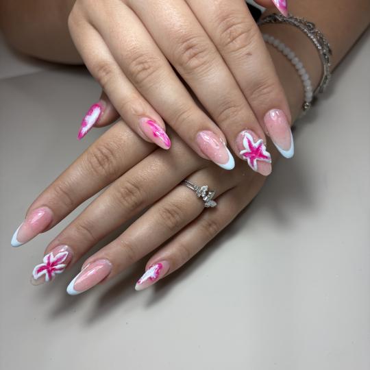 LM hair studio #beograd Izlivanje noktiju Izlivanje noktiju - XL dužina