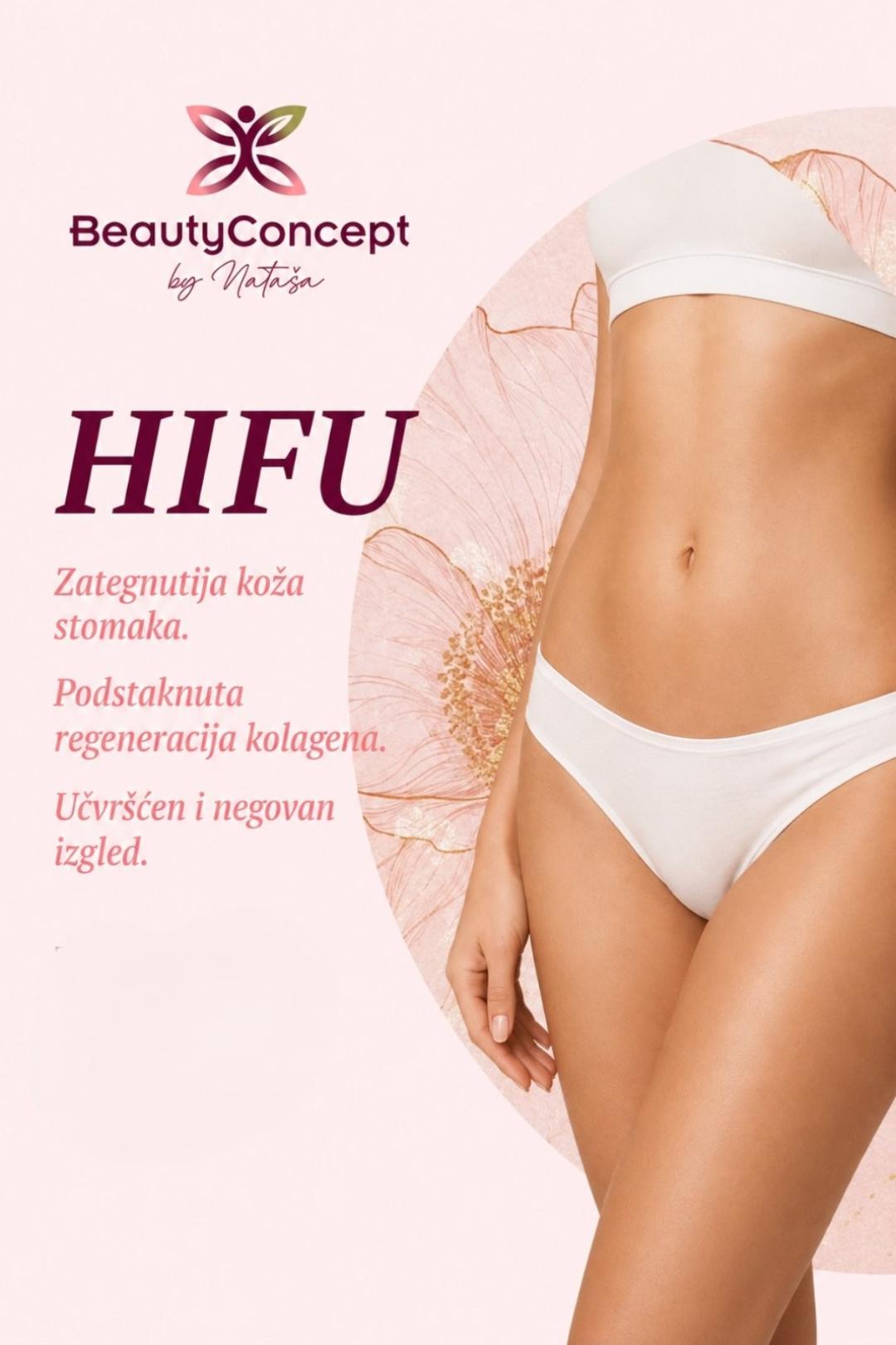 HIFU tretman - stomak - BeautyConcept by Nataša, Beograd HIFU tretman Lice HIFU tretman, Beograd, Zvezdara