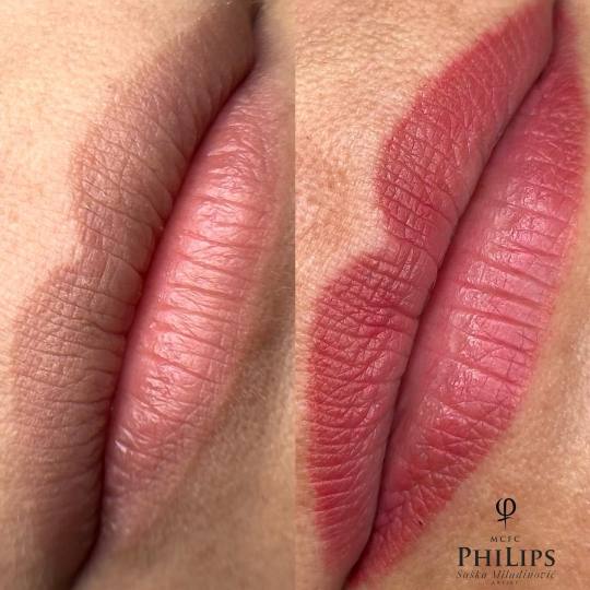 Estetic studio Ognjanović #beograd Trajna šminka Trajna šminka - usne