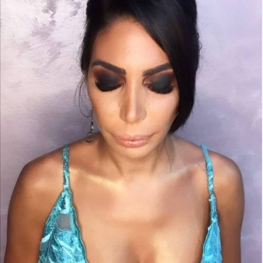 Miss Princess Make up #beograd Make-up / šminkanje Večernja šminka + veštačke trepavice