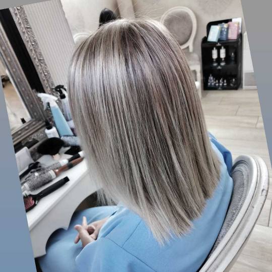 Bibi beauty centar #beograd Pramenovi Pramenovi na foliju u 1 / 2 boje / blanšem + preliv - kosa sr