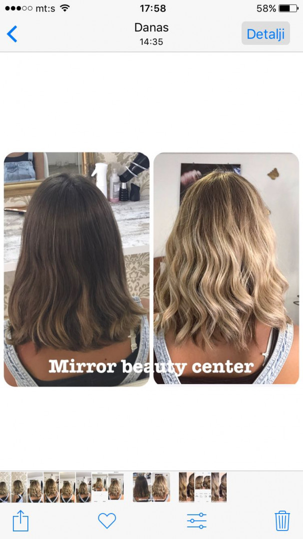Mirror Beauty Centar #beograd Ombre, sombre, balayage