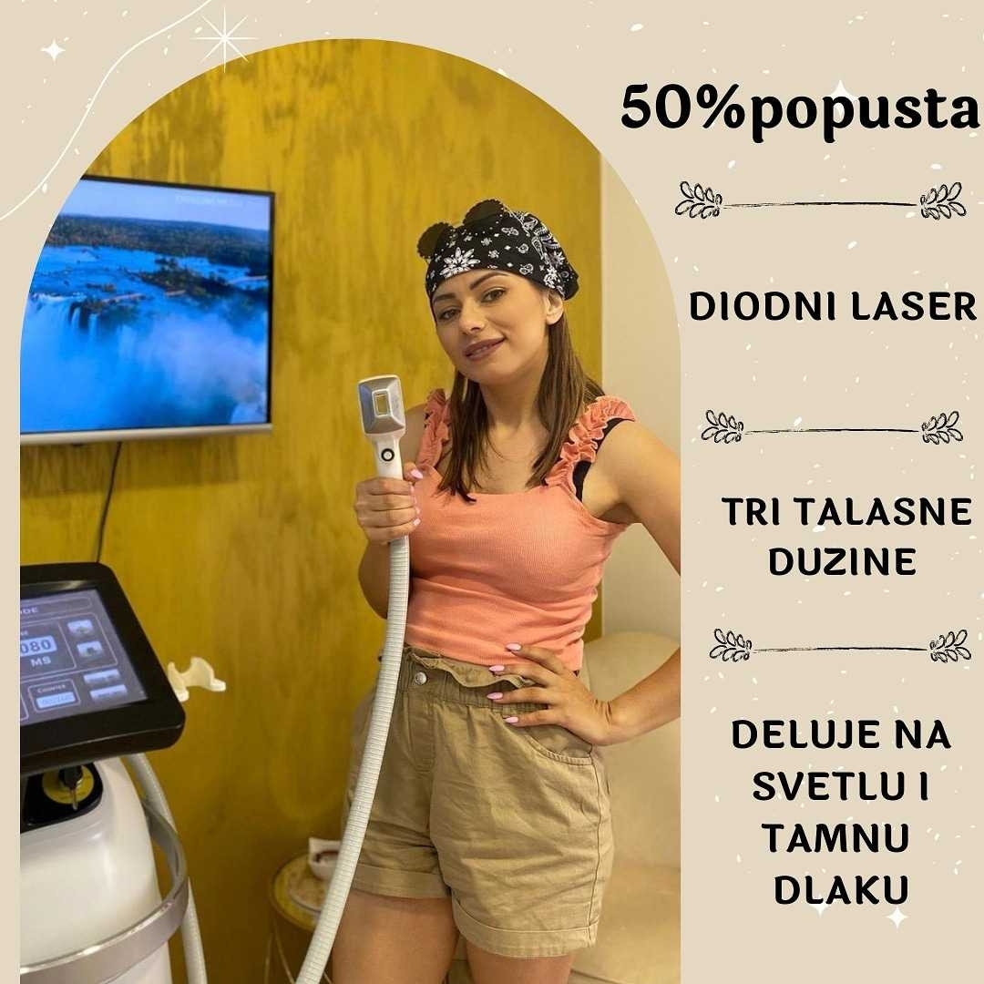 D&D Beauty Center #beograd Laserska epilacija Laserska epilacija celog tela i lica - za dame