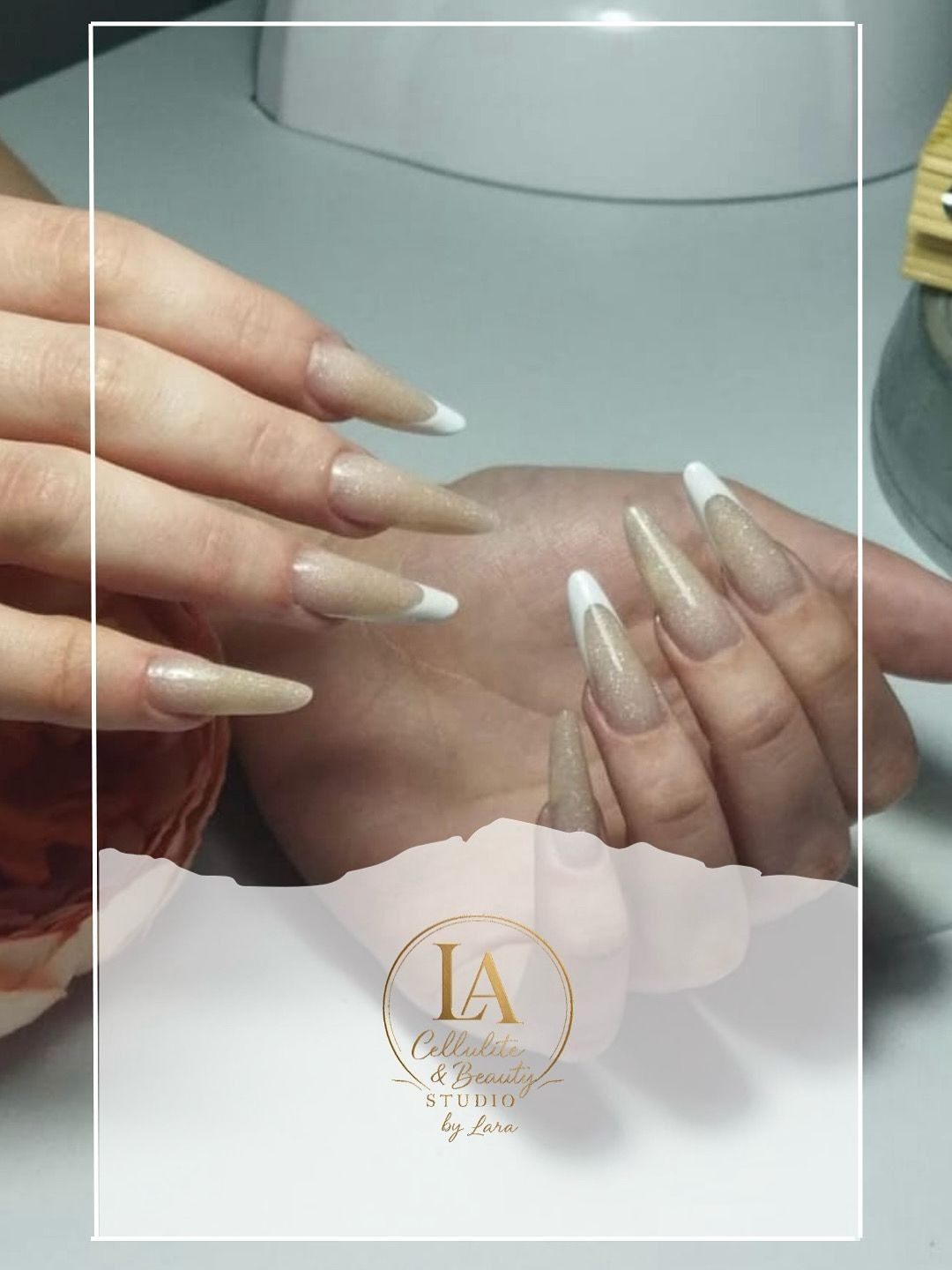 Lara Beauty 037 #krusevac Izlivanje noktiju Izlivanje noktiju dual tipsama - L / XL dužina