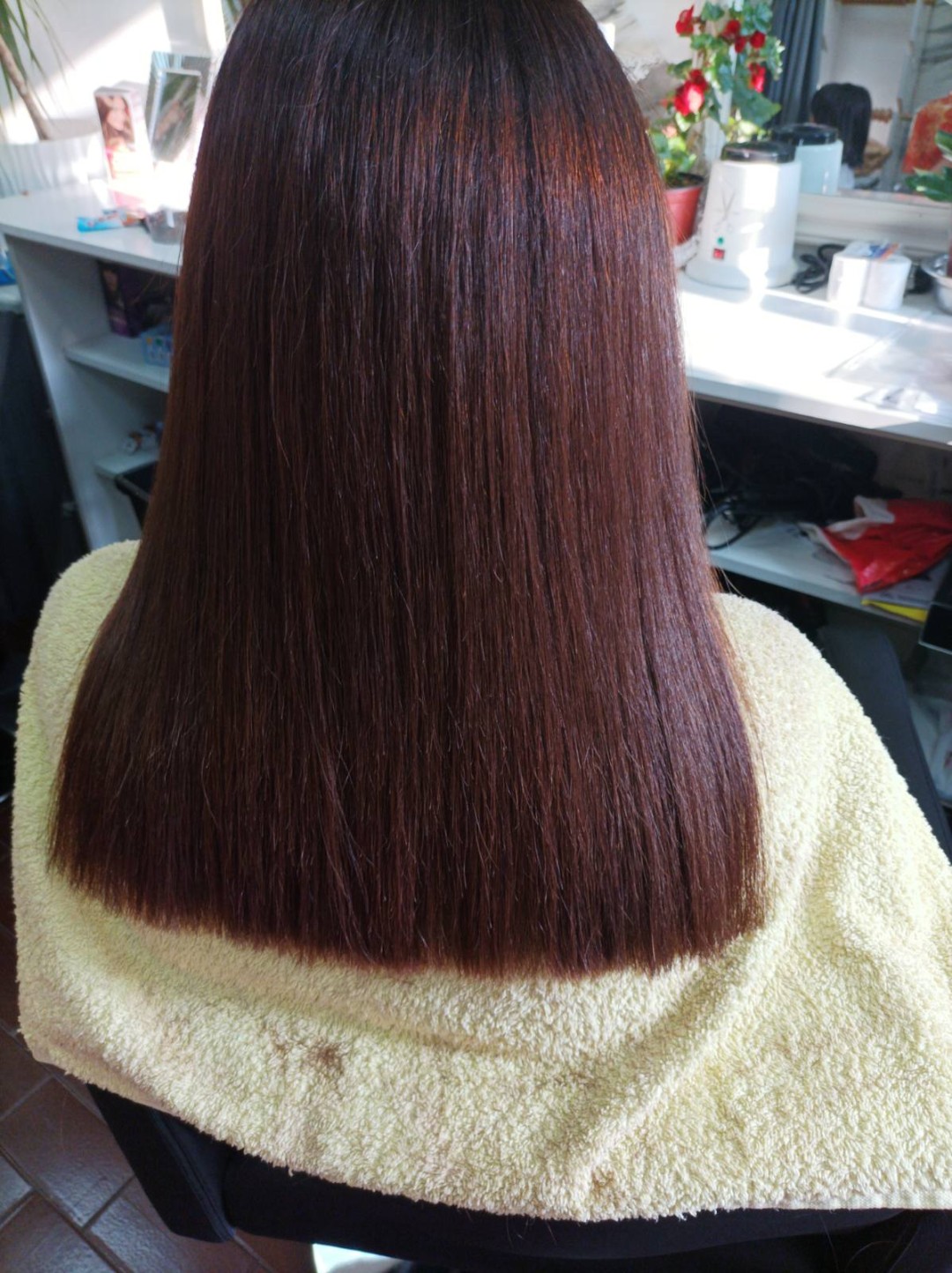 Shiny Look Gordina #nis Keratinski tretmani Keratinsko ispravljanje kose - tanka kosa srednje dužine