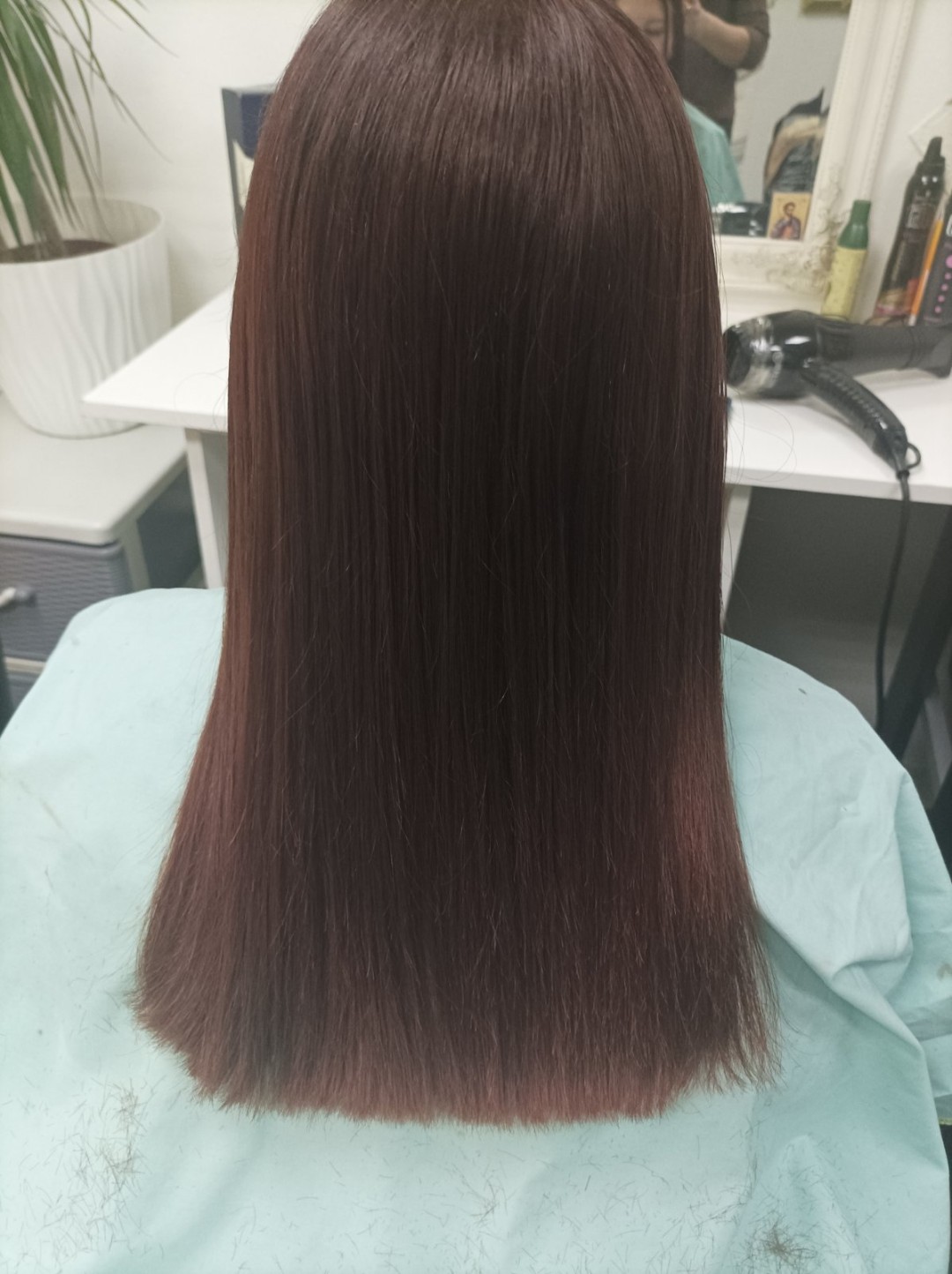 Shiny Look Gordina #nis Keratinski tretmani Keratinsko ispravljanje kose - tanka kosa srednje dužine