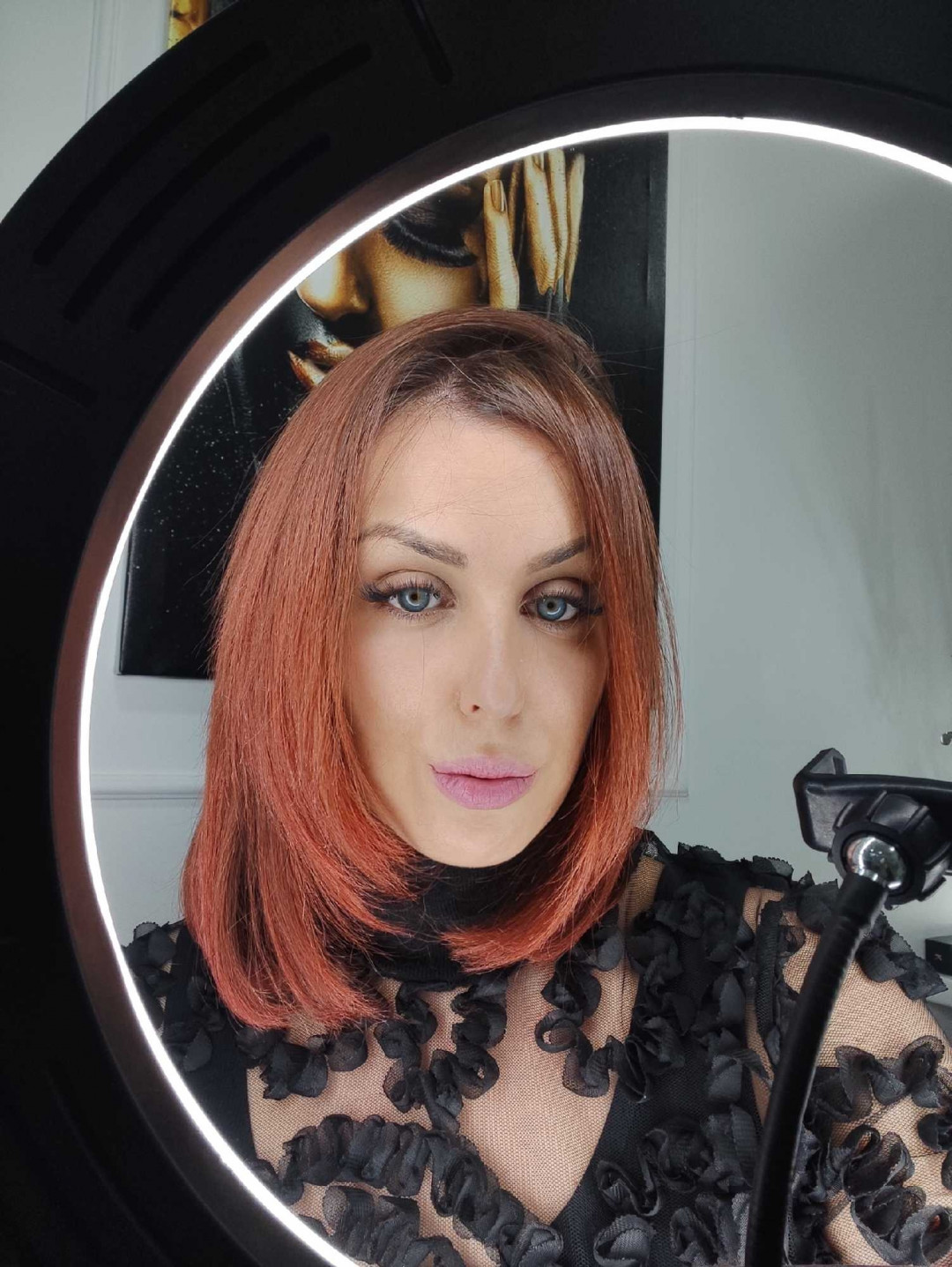 Salon Celebrity Lauren #beograd Farbanje kose Farbanje cele dužine - kosa srednje dužine
