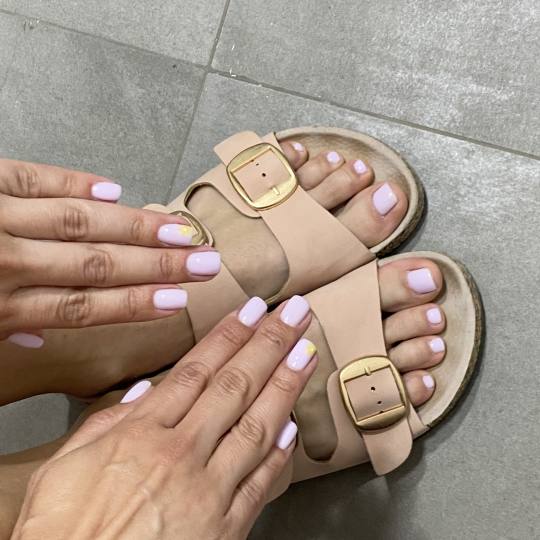 Beauty by Nevena Panić #beograd Estetski pedikir Estetski pedikir + gel lak