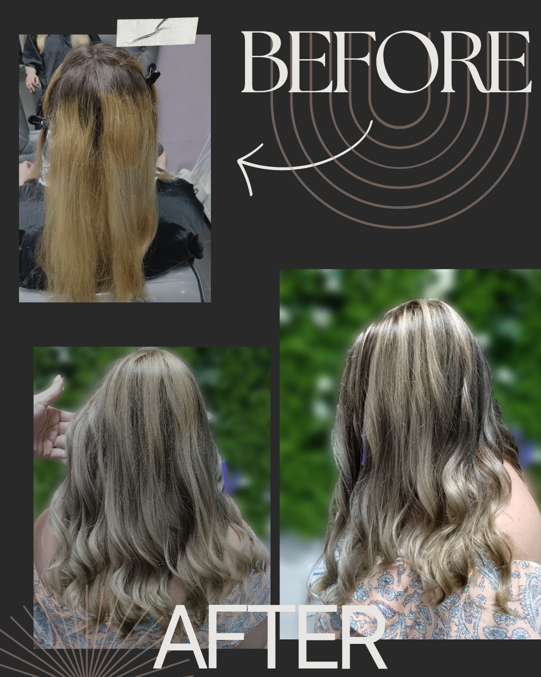 Emaleon #stara-pazova Ombre, sombre, balayage Balayage - duga kosa+šišanje i feniranje