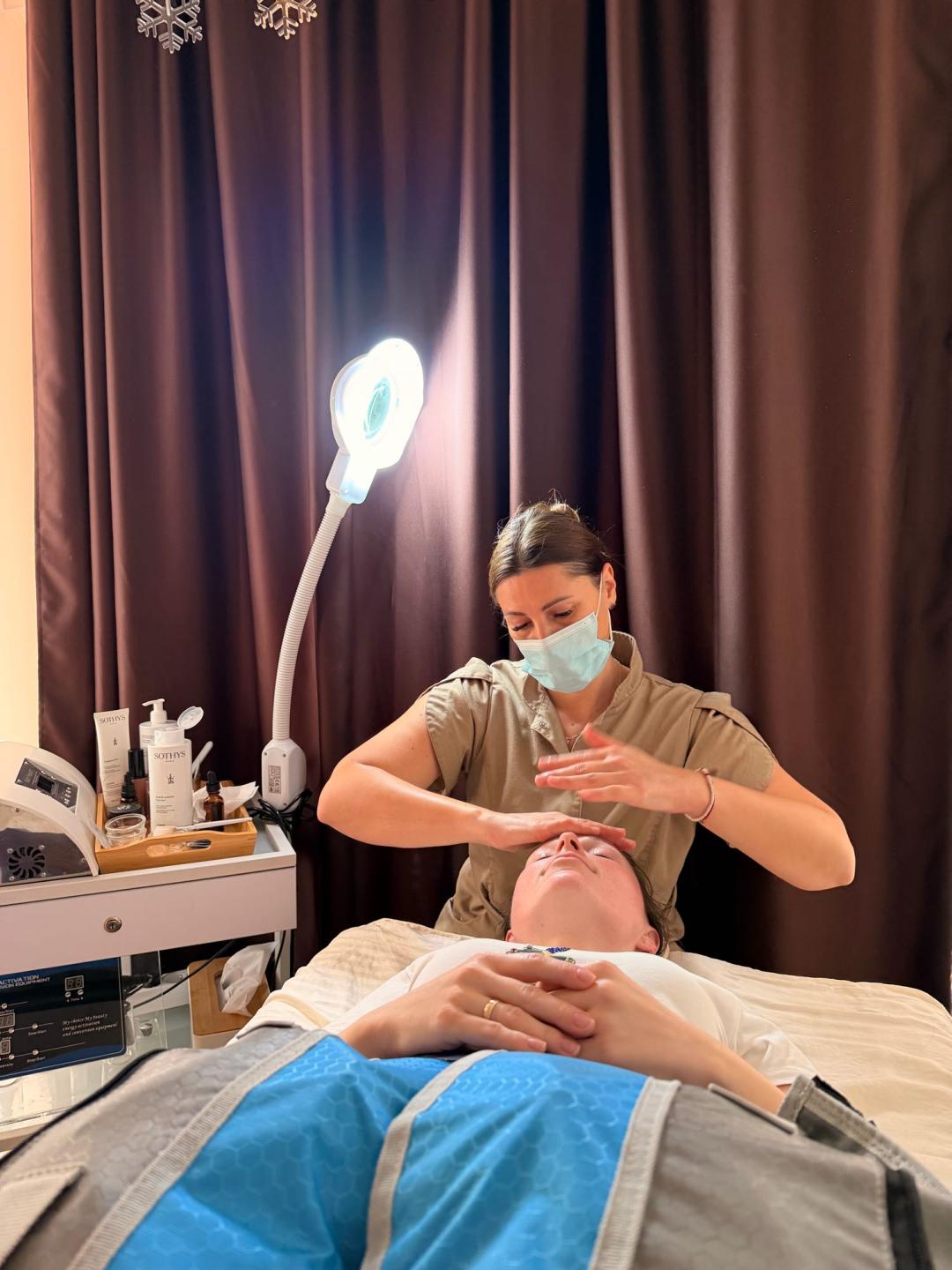 Presoterapija uz tretman lica - Beautique spa, Beograd Analiza kože i savetovanje Lice Analiza kože i savetovanje, Beograd, Novi Beograd Fontana, Tošin bunar