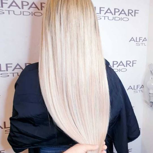 Alfaparf Studio #beograd Nadogradnja kose Nadogradnja kose keratinom / mikroring tehnikom - po prame
