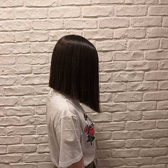 Studio Terazije #beograd Šišanje farbanje cele dužine + šišanje ( long bob ) Žensko šišanje 