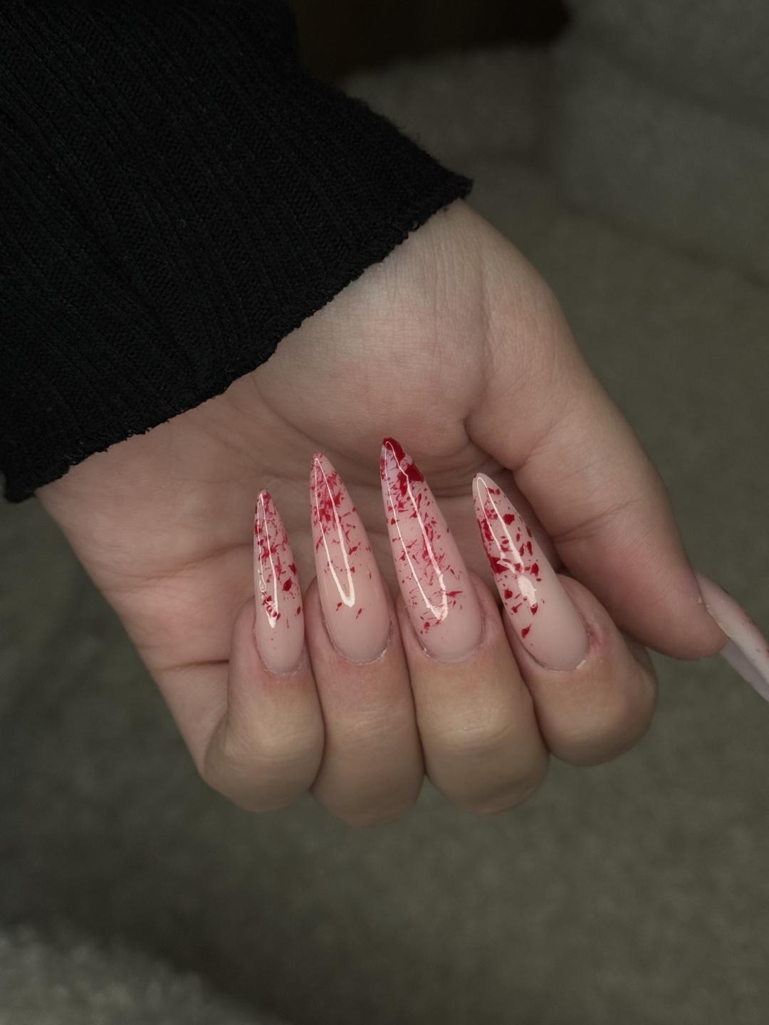 Elle beauty center #novisad Izlivanje noktiju Korekcija izlivanja noktiju - XL dužina