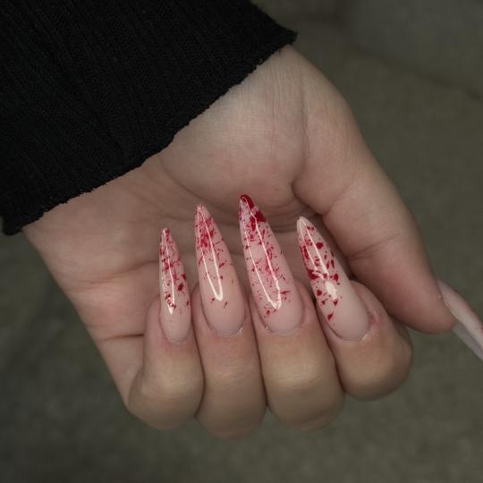 Elle beauty center #novisad Izlivanje noktiju Korekcija izlivanja noktiju - XL dužina