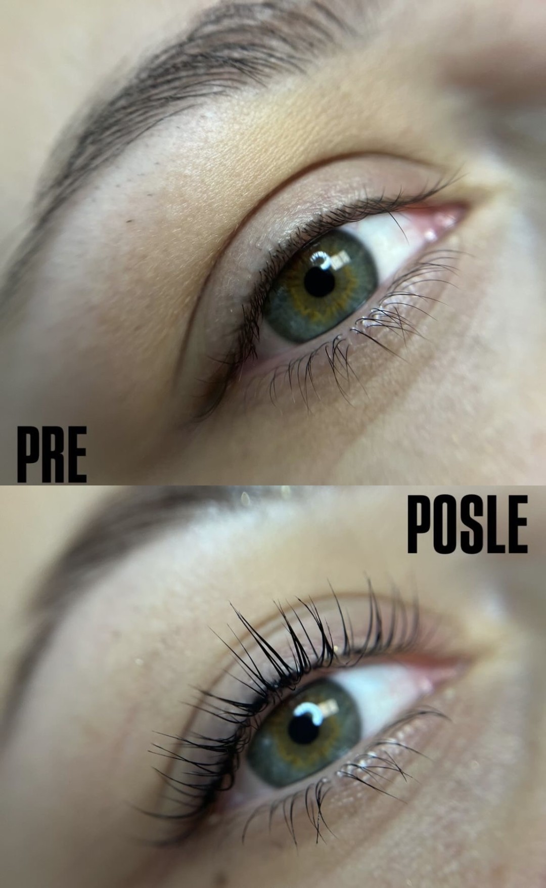 Studio 21 #beograd Trepavice Lash lift + farbanje trepavica