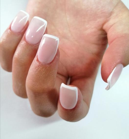 Nail office - TC BIG Rakovica #beograd Nadogradnja noktiju Nadogradnja noktiju tipsama + french - S dužina