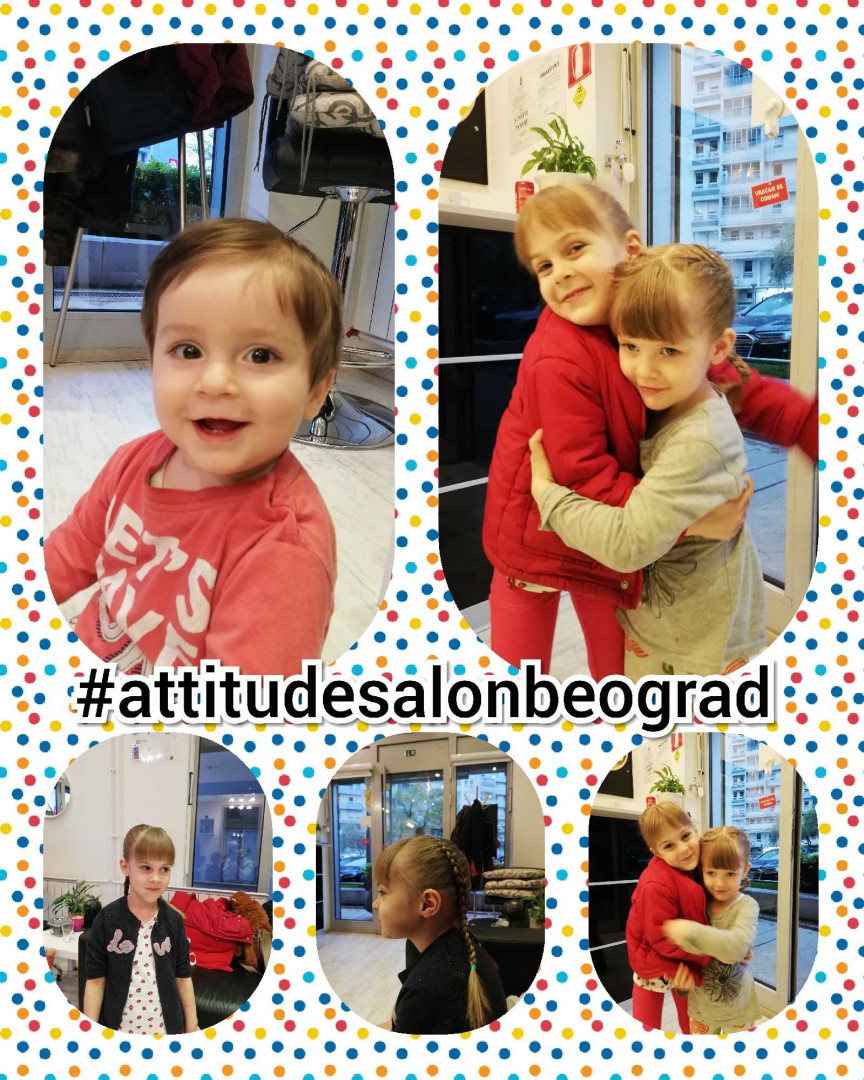 Attitude hair salon #beograd Dečije šišanje