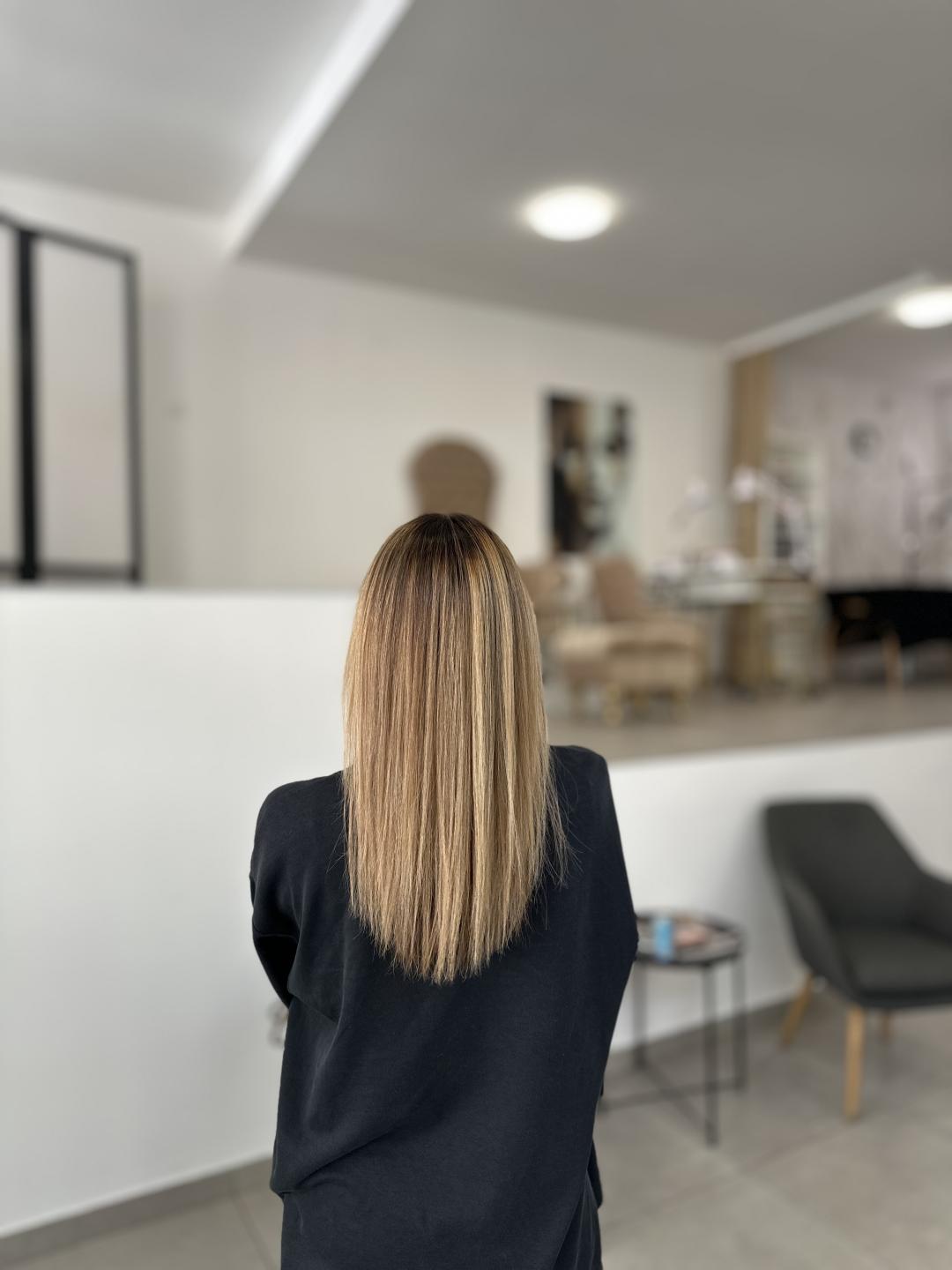 Pramenovi na foliju - kosa srednje dužine - Studio Eleven Ladies&Gentlemen, Beograd Pramenovi Frizerski saloni Pramenovi, Beograd, Zvezdara