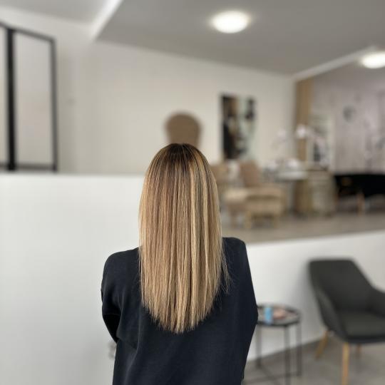 Studio Eleven Ladies&Gentlemen #beograd Pramenovi Pramenovi na foliju - kosa srednje dužine