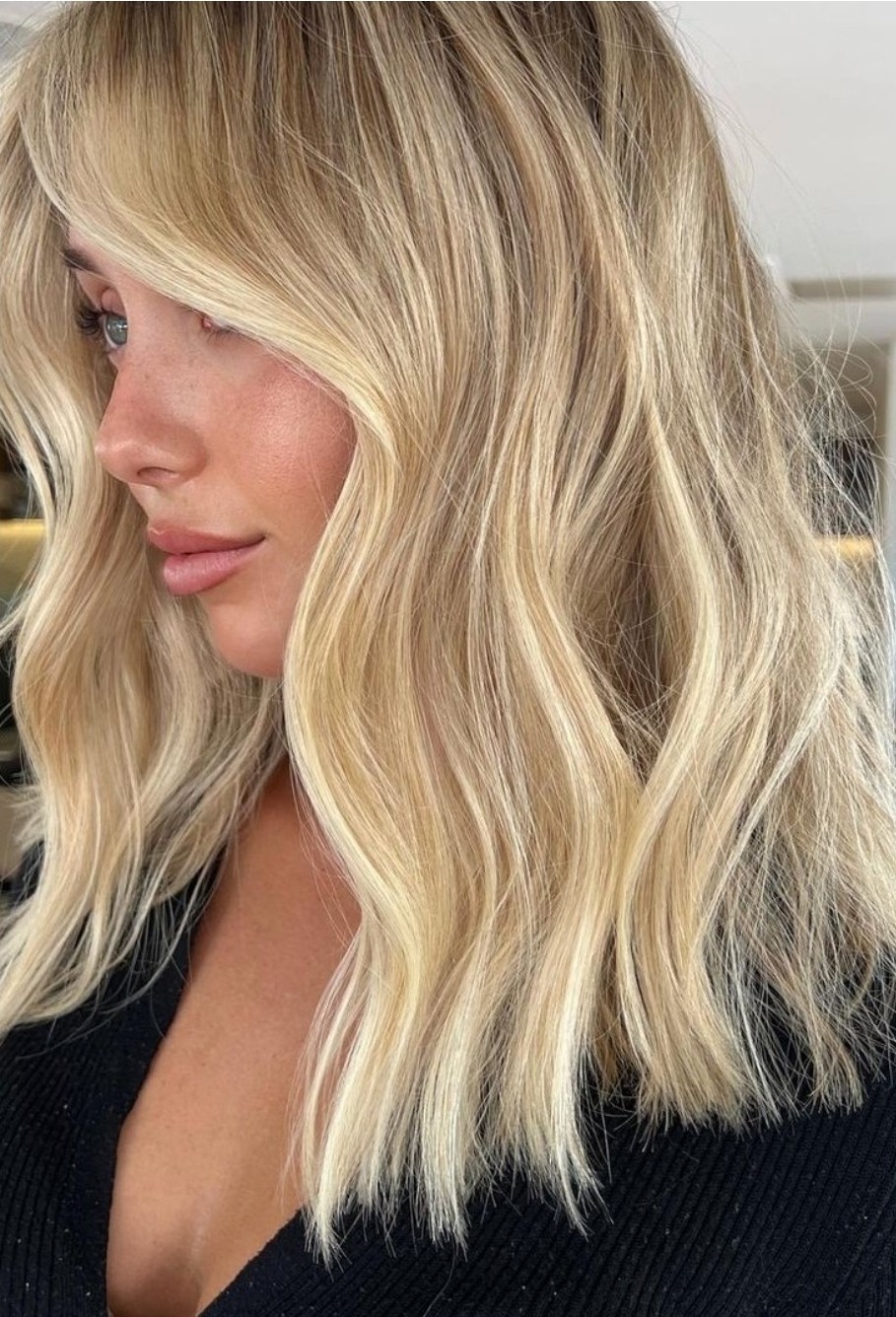 Esthetique Privé #beograd Ombre, sombre, balayage Balayage + Preliv +Feniranje + Šišanje +Black Caviar tretman