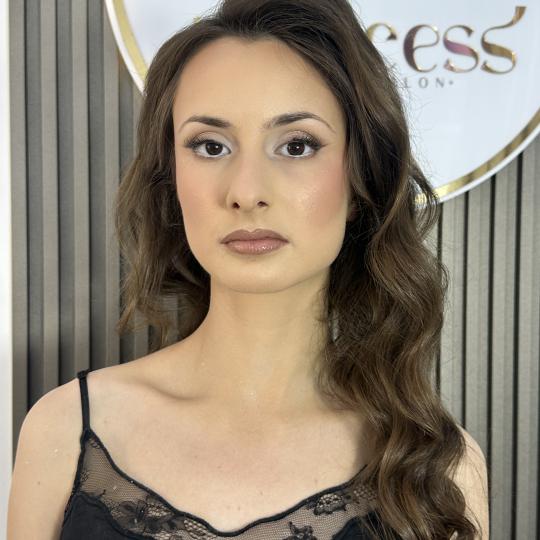Princess beauty #nis Make-up / šminkanje Profesionalno šminkanje + veštačke trepavice