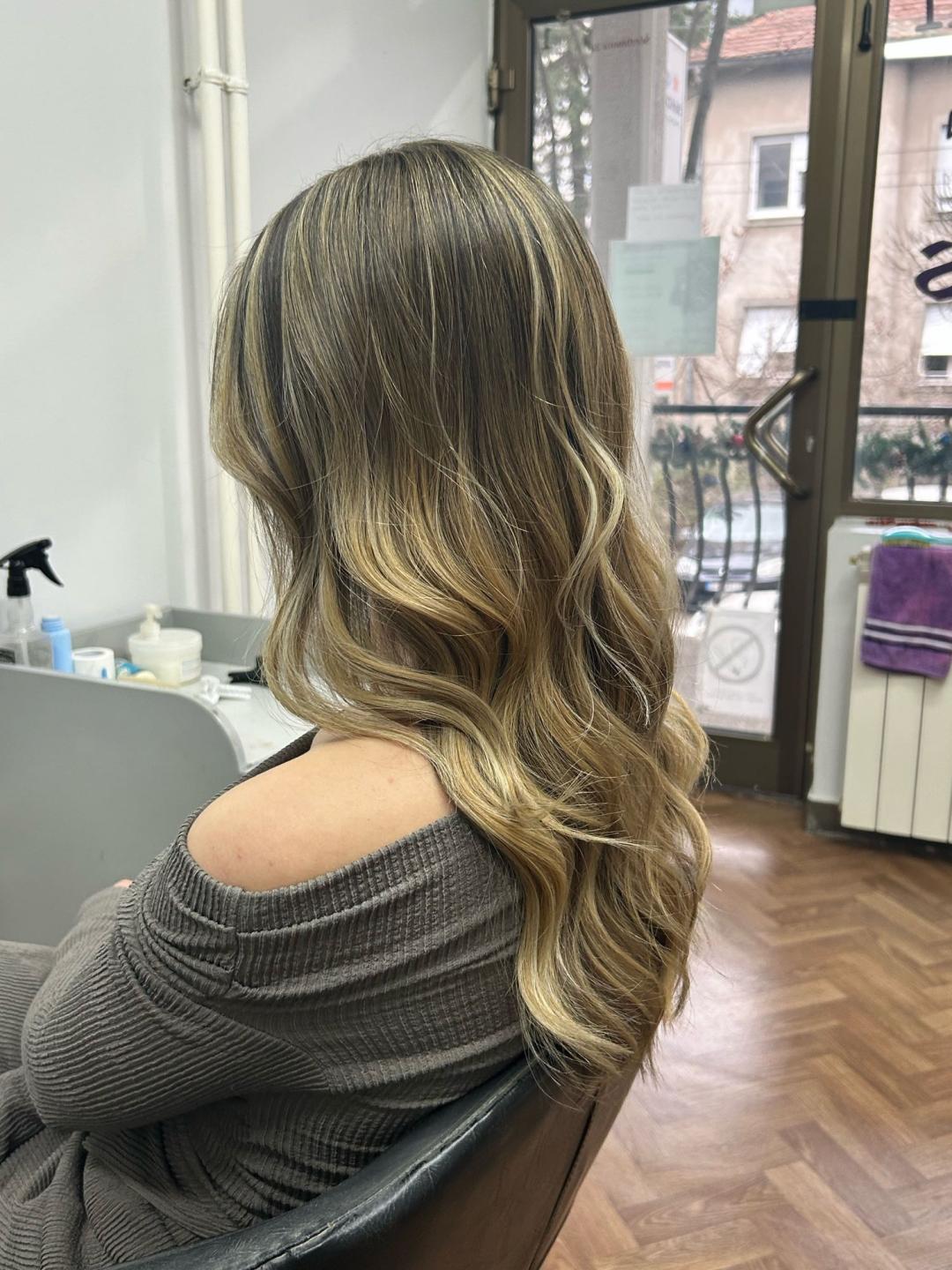 Veolmis #beograd Pramenovi Pramenovi na foliju - duga kosa